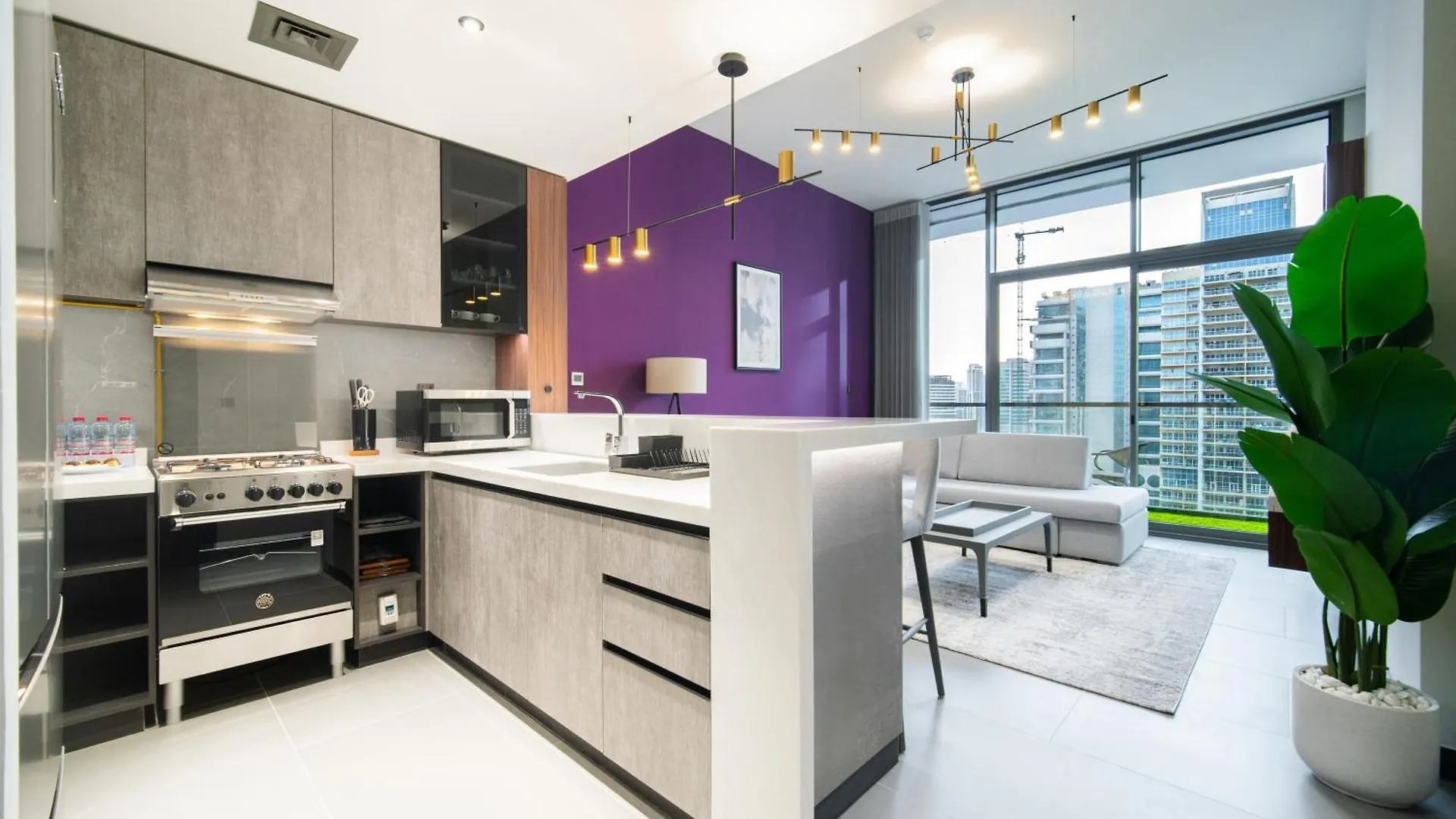 Lake View 1Br In Jlt - Walk To Metro & Free Baby Gear ドバイ アパート