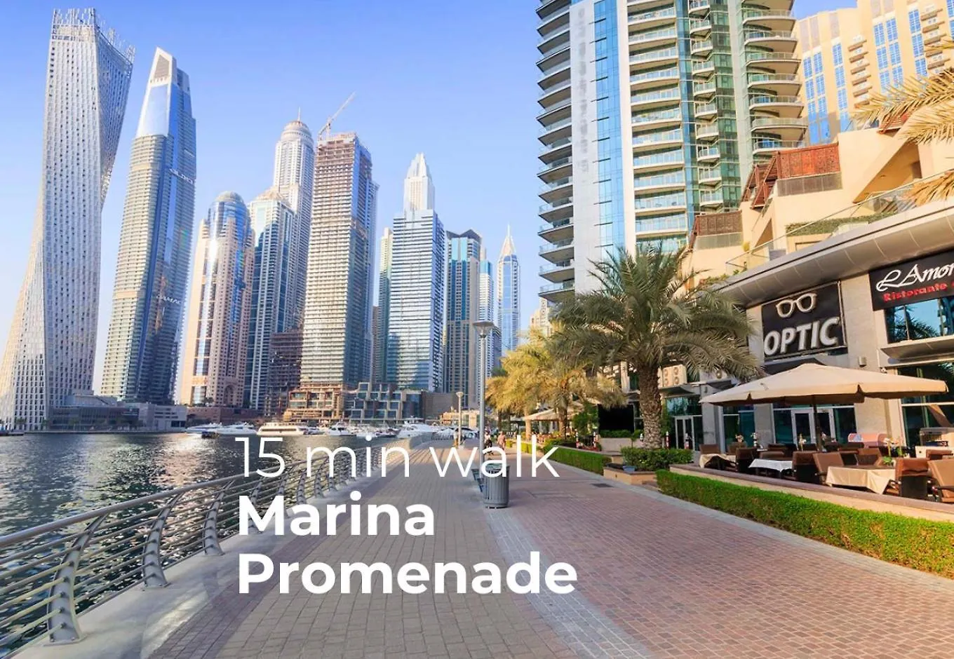 Apartment Lake View 1Br In Jlt - Walk To Metro & Free Baby Gear Dubai